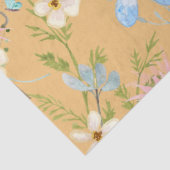 フローラ水彩ワイルドフラワーバタフライデコップ 薄葉紙 (詳細)