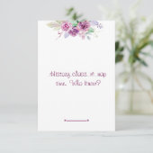 フローラ水彩先生履歴評価 サンキューカード (スタンド正面)