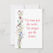 フローラ水彩先生履歴評価 サンキューカード (正面)