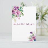 フローラ水彩先生履歴評価 サンキューカード (スタンド正面)