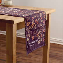 フローラ水彩感謝祭ディナー