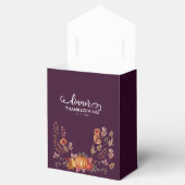 フローラ水彩感謝祭ディナー フェイバーボックス (オープン)