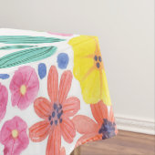 フローラ水彩模様 テーブルクロス (インサイチュ)