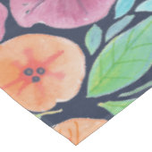 フローラ水彩模様 テーブルクロス (アングル)