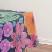 フローラ水彩模様 テーブルクロス (インサイチュ)