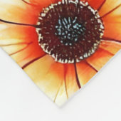 フローラ水彩毛布 フリースブランケット (角)