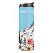 フローラ水彩熱タンブラー タンブラー (回転左)