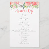 フローラ水彩牛ファーム子供部屋ライムクイズ (裏面)