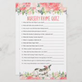 フローラ水彩牛ファーム子供部屋ライムクイズ (正面/裏面)