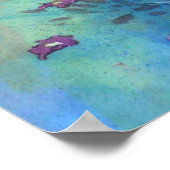 フローラ水彩画ポスター ポスター (角)