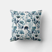 フローラ水彩装飾用クッション クッション (裏面)