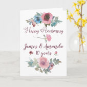 フローラ水彩記念カード カード (黄色い花)