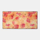 フローラ水素朴色数々ののパタモダンーン デスクマット (正面)