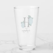 フローラ水素素子 タンブラーグラス (裏面)