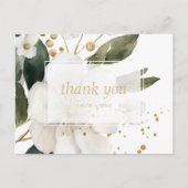 フローラ水結婚色ありがとう 案内ポストカード (正面)