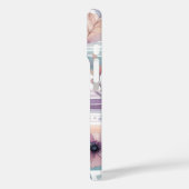 フローラ水色の電話ケース Case-Mate iPhoneケース (裏面 / 左)