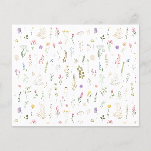 フローラ水色アルファベットの願いベビー (裏面)