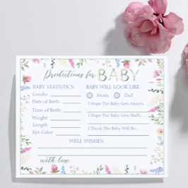 フローラ水色アルファベットベビー予測