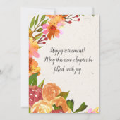 フローラ水色除・売却パーティー 招待状 (裏面)