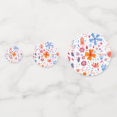 フローラ水色 コンフェッティ (裏面)