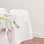 フローラ水色 テーブルクロス (インサイチュ)