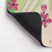 フローラ波 マウスパッド (コーナー)