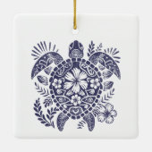 フローラ海救亀 セラミックオーナメント (裏面)