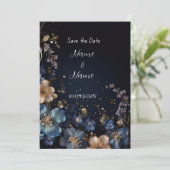 フローラ海軍結婚式招待状 招待状 (スタンド正面)