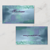 フローラ液アクア名刺 名刺 (正面/裏面)