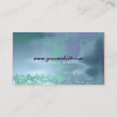 フローラ液アクア名刺 名刺 (裏面)