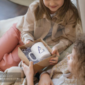 フローラ淡い色のピンクウォーターカラーズブーケモノグラム マグカップ