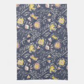 フローラ渦 キッチンタオル (縦)