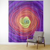 フローラ渦 タペストリー (インサイチュ)