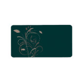 フローラ渦 ラベル (正面)