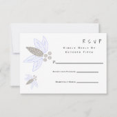 フローラ澄ん企業のーRSVP 出欠カード (正面)