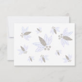 フローラ澄ん企業のーRSVP 出欠カード (裏面)