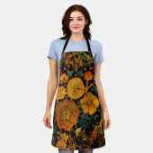 フローラ火花 エプロン (着用した状態)