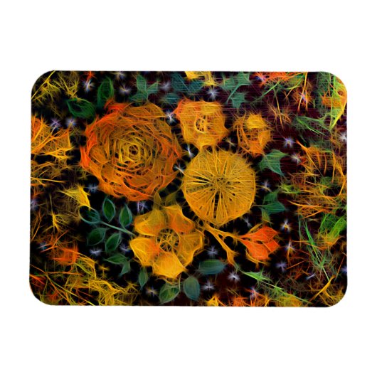 フローラ火花 マグネット (横)