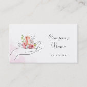 フローラ灯 名刺 (正面)