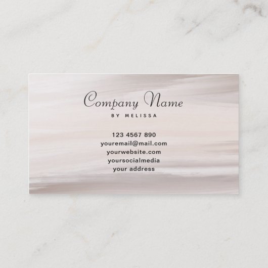 フローラ灯 名刺 (裏面)