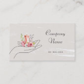 フローラ灯 名刺 (正面)