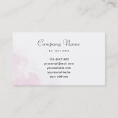 フローラ灯 名刺 (裏面)