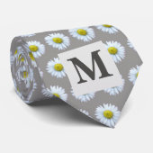 フローラ灰色 ネクタイ (ロール)