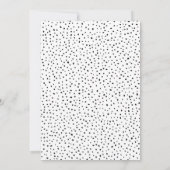 フローラ熱帯ビーチ結婚式 セーブザデート (裏面)