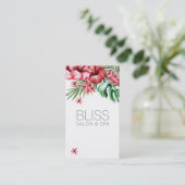 フローラ熱帯美しいサロンスパ 名刺 (スタンド正面)