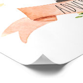 フローラ熱気球の動物の冒険が待ち受ける ポスター (角)