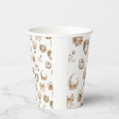 フローラ熱気球ベビーシャワー 紙コップ (右)