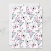 フローラ熱気球蝶 |招待状 招待状 (裏面)