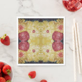 フローラ爆発の抽象絵画関数 スタンダードランチョンナプキン (インサイチュ)