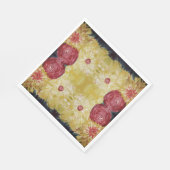 フローラ爆発の抽象絵画関数 スタンダードランチョンナプキン (角)